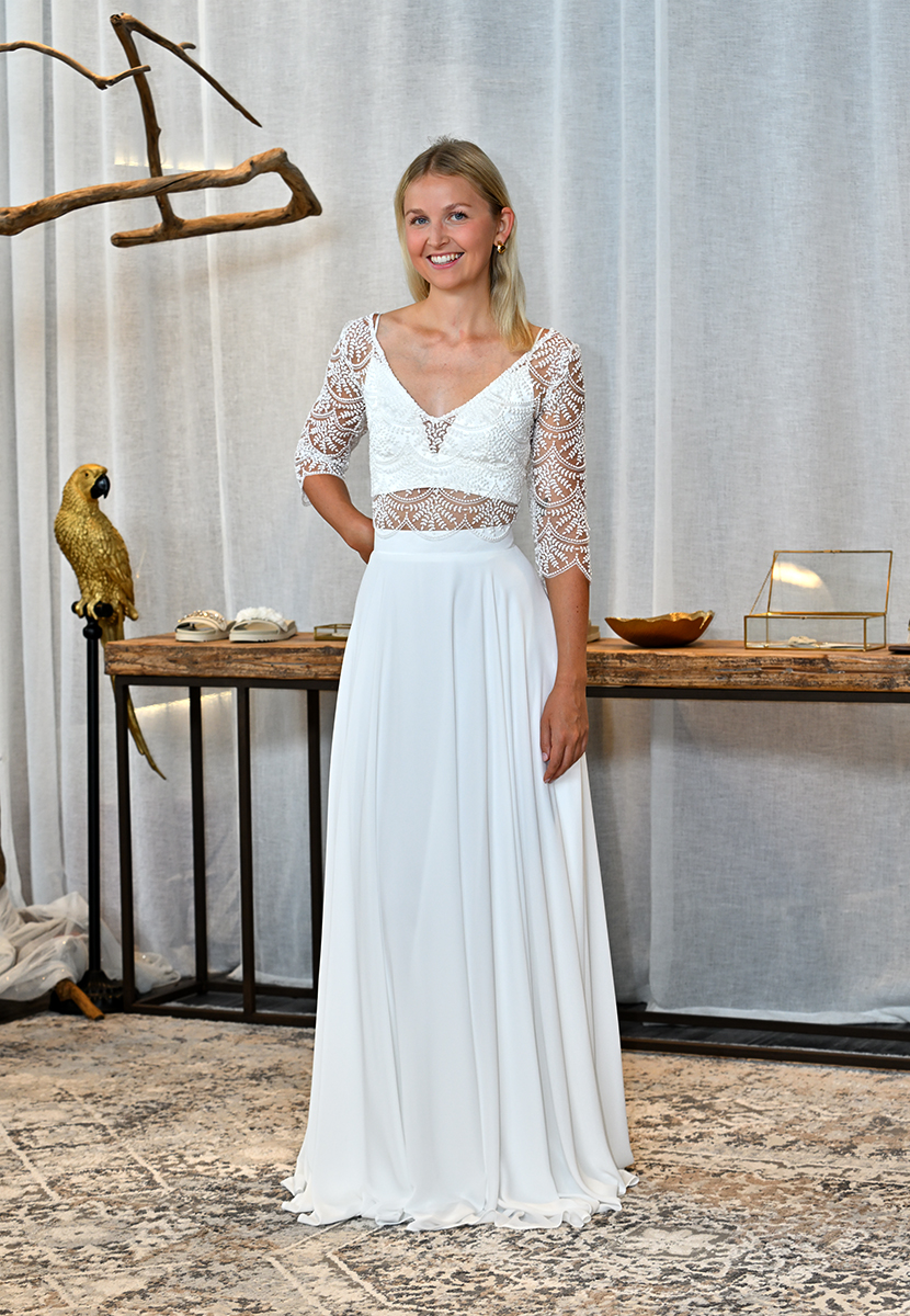 568 558 560 – Kleider machen Bräute Zweiteiler